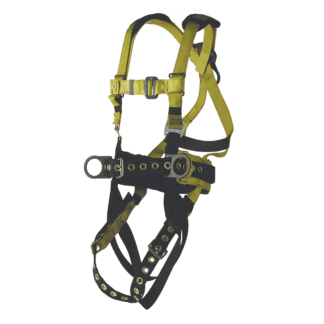 Full body fall protection harness