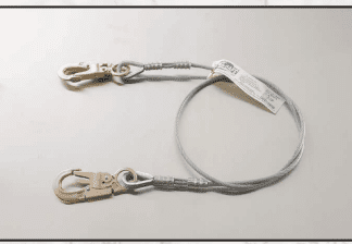 Shock Absorbing Cable Lanyard