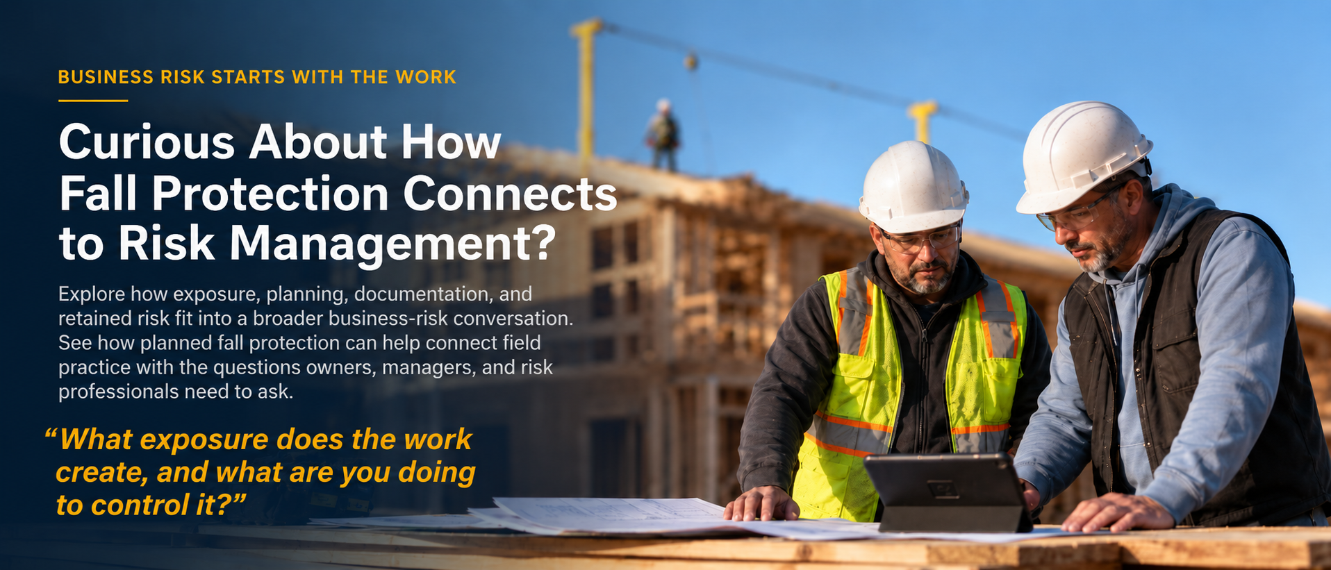 Curious about how fall protection connects to Risk Management?